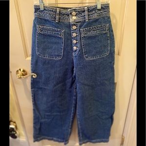 Free people cropped pants